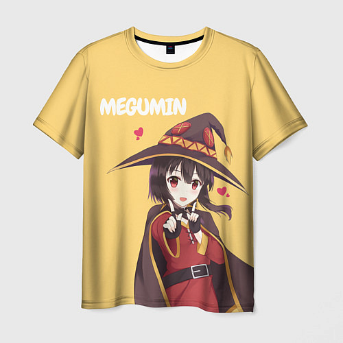 Мужская футболка Megumin / 3D-принт – фото 1