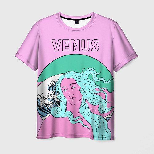 Мужская футболка Venus / 3D-принт – фото 1