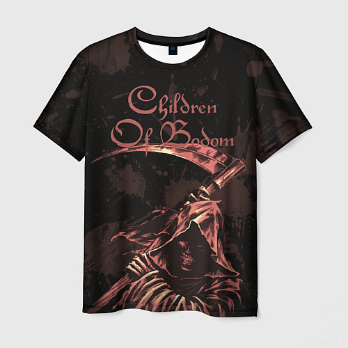 Мужская футболка Children of Bodom Reaper / 3D-принт – фото 1
