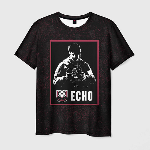 Мужская футболка Echo / 3D-принт – фото 1
