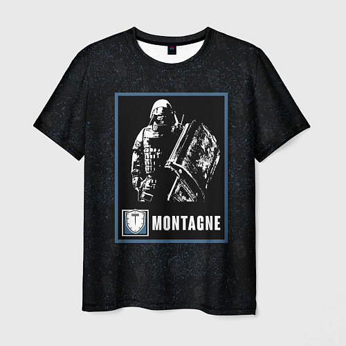 Мужская футболка Montagne / 3D-принт – фото 1