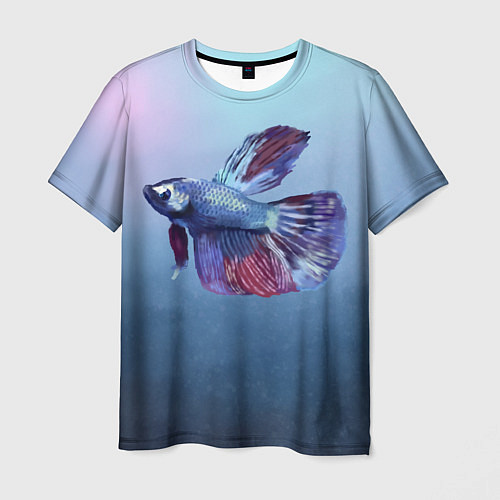 Мужская футболка Рыбка / 3D-принт – фото 1