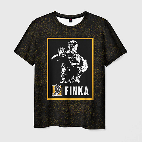 Мужская футболка Finka / 3D-принт – фото 1