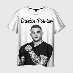 Футболка мужская Dustin Poirier, цвет: 3D-принт