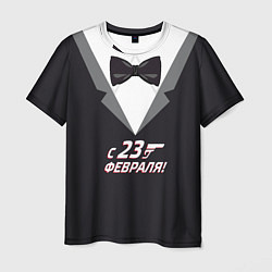 Футболка мужская Агент 007, цвет: 3D-принт