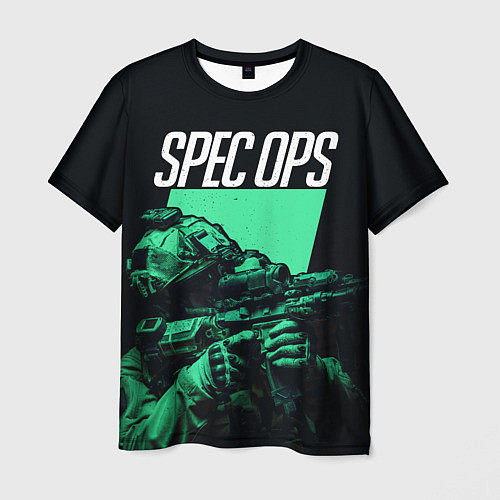 Мужская футболка Spec Ops / 3D-принт – фото 1