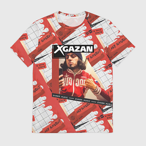 Мужская футболка Клип Gazan - АБУ БАНДИТ / 3D-принт – фото 1