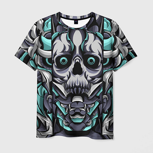 Мужская футболка Cyber Demon / 3D-принт – фото 1