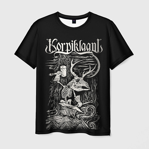 Мужская футболка Korpiklaani / 3D-принт – фото 1