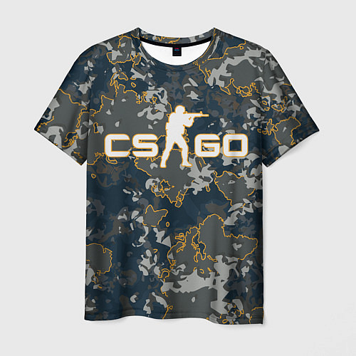 Мужская футболка CS:GO - Camo / 3D-принт – фото 1