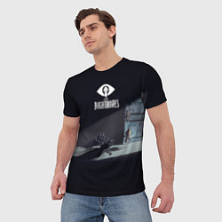 Футболка мужская Little Nightmares Руки, цвет: 3D-принт — фото 2