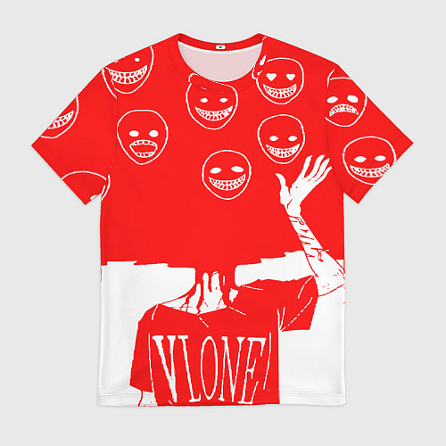 Мужская футболка Многоголовый v love / 3D-принт – фото 1