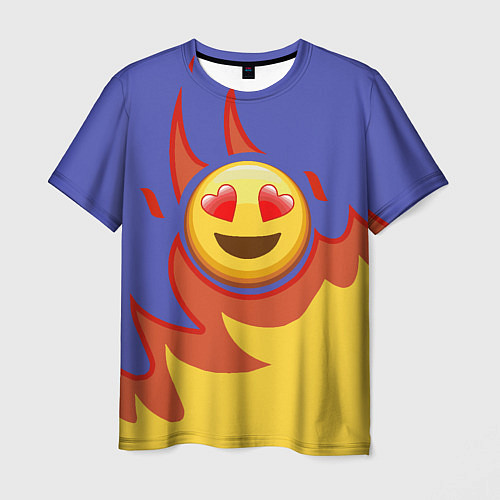 Мужская футболка Ты горишь как огонь v1 / 3D-принт – фото 1