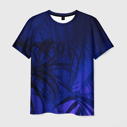 Мужская футболка Тихие джунгли / 3D-принт – фото 1