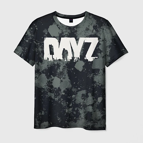 Мужская футболка DayZ Mud logo / 3D-принт – фото 1