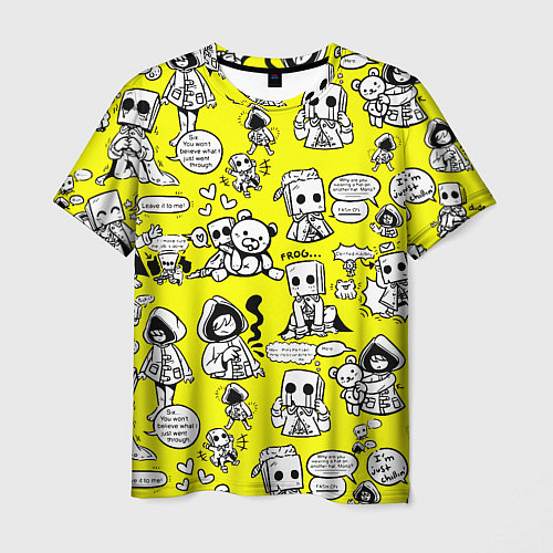 Мужская футболка LITTLE NIGHTMARES / 3D-принт – фото 1