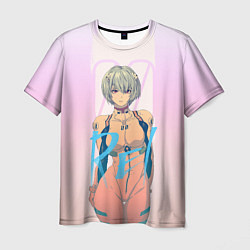 Футболка мужская Rei Ayanami, цвет: 3D-принт