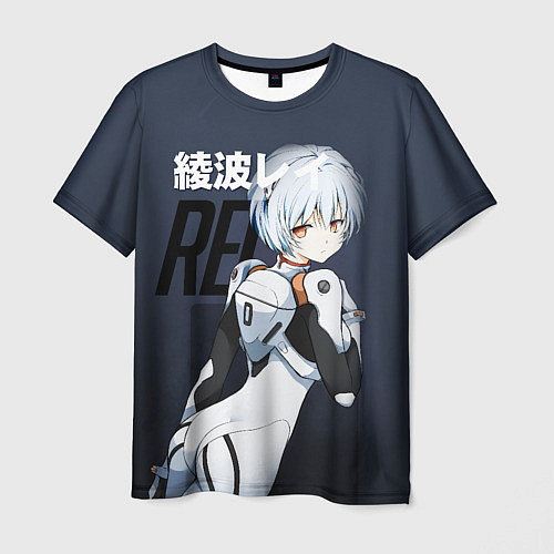 Мужская футболка Rei Eva-00 / 3D-принт – фото 1