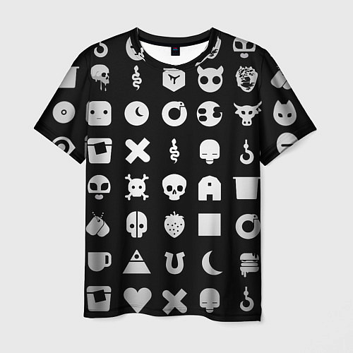 Мужская футболка Любовь смерть и роботы / 3D-принт – фото 1