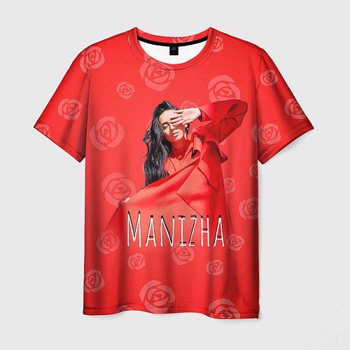 Мужская футболка Манижа Manizha / 3D-принт – фото 1