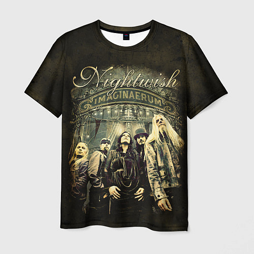 Мужская футболка NIGHTWISH / 3D-принт – фото 1