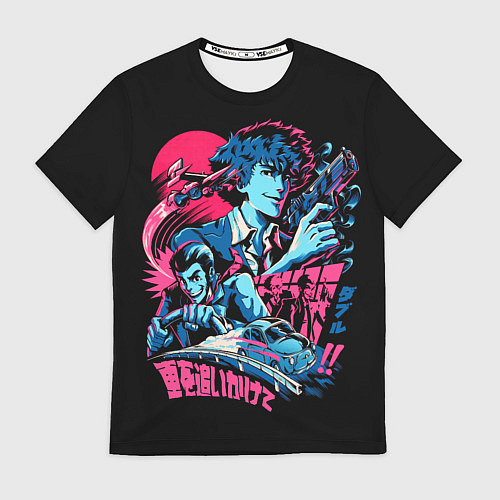 Мужская футболка Cowboy Bebop / 3D-принт – фото 1