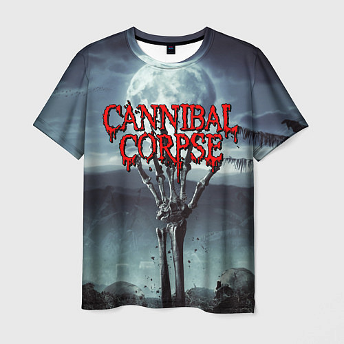 Мужская футболка CANNIBAL CORPSE / 3D-принт – фото 1