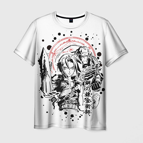 Мужская футболка Стальной алхимик / 3D-принт – фото 1