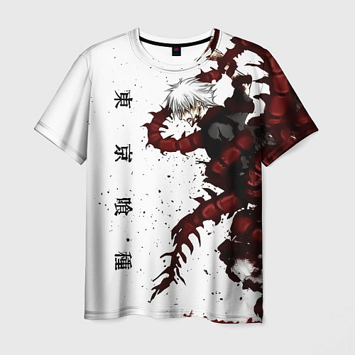 Мужская футболка Какуджа Токийский гуль / 3D-принт – фото 1