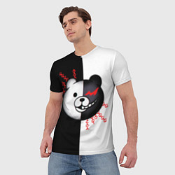 Футболка мужская MONOKUMA МОНОКУМА, цвет: 3D-принт — фото 2