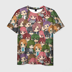 Футболка мужская Horimiya Chibi, цвет: 3D-принт