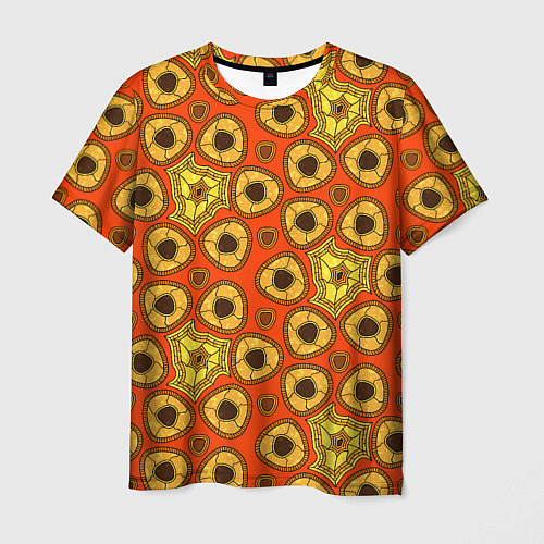 Мужская футболка Древний африканский узор / 3D-принт – фото 1