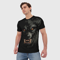 Футболка мужская Оборотень Werewolf, цвет: 3D-принт — фото 2