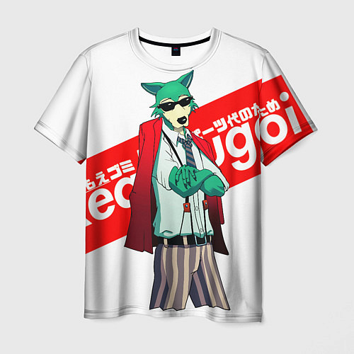 Мужская футболка Sugoi Legoshi / 3D-принт – фото 1