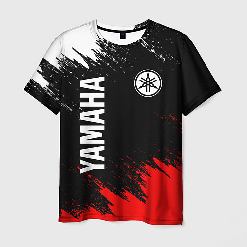 Мужская футболка YAMAHA ЯМАХА / 3D-принт – фото 1