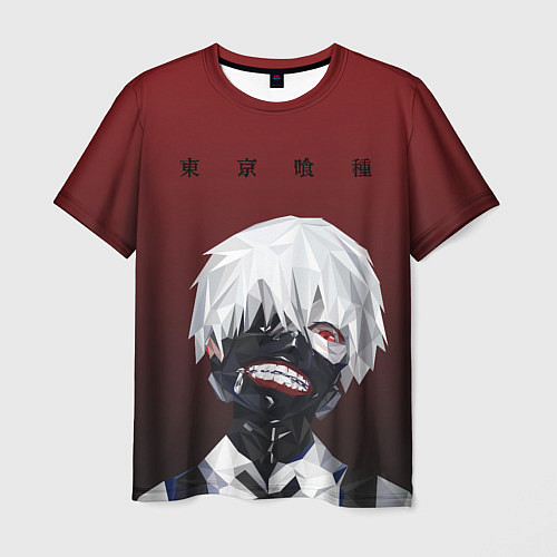 Мужская футболка Канеки Кен Токийский гуль / 3D-принт – фото 1