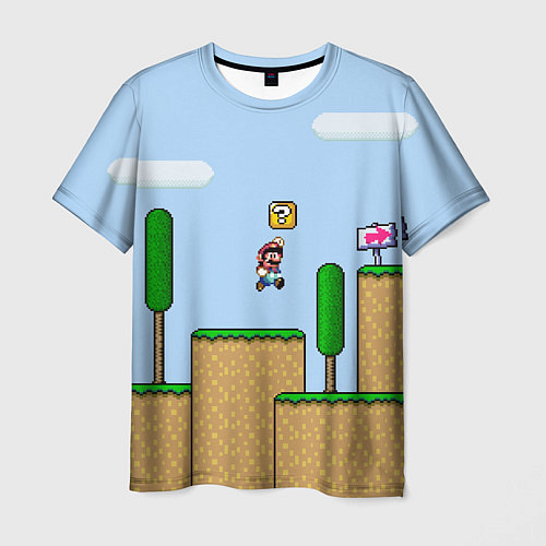 Мужская футболка Mario / 3D-принт – фото 1