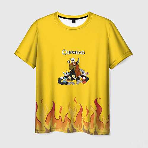 Мужская футболка CUPHEAD ДАНТЕ / 3D-принт – фото 1