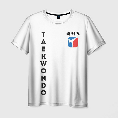 Мужская футболка Тхэквондо Taekwondo / 3D-принт – фото 1
