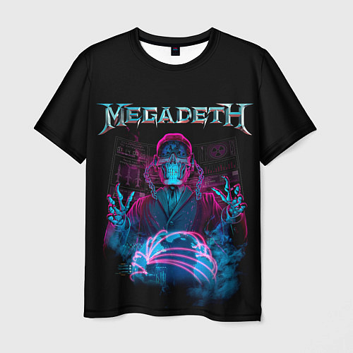 Мужская футболка MEGADETH / 3D-принт – фото 1