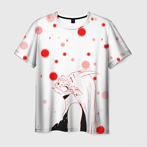 Мужская футболка AHEGAO KAGUYA / 3D-принт – фото 1