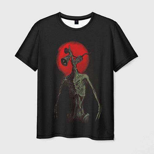 Мужская футболка Siren Head Monster / 3D-принт – фото 1