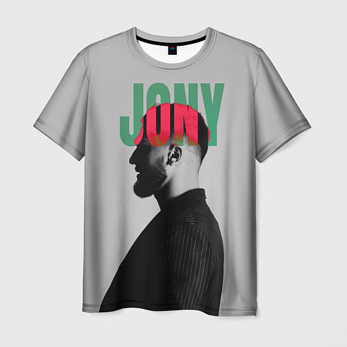 Мужская футболка Jony / 3D-принт – фото 1