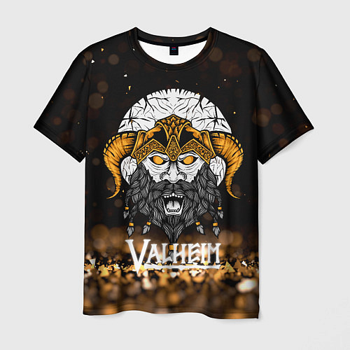 Мужская футболка Valheim Viking Gold / 3D-принт – фото 1