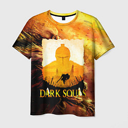 Мужская футболка DARKSOULS SKULL&MAGIC