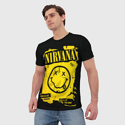 Футболка мужская Nirvana 1987, цвет: 3D-принт — фото 2