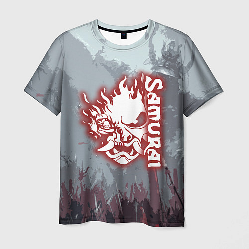 Мужская футболка SAMURAI GAME / 3D-принт – фото 1