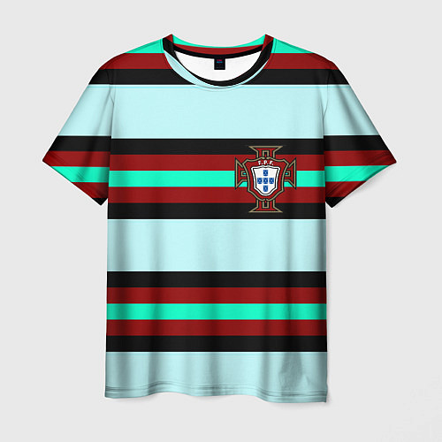 Мужская футболка Сборная Португалии / 3D-принт – фото 1