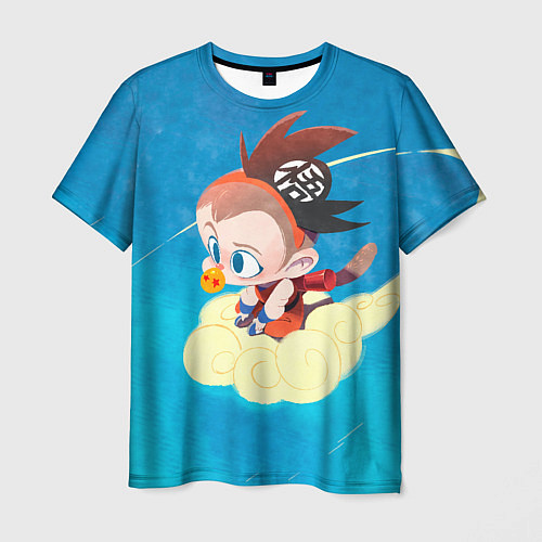 Мужская футболка Baby Goku / 3D-принт – фото 1