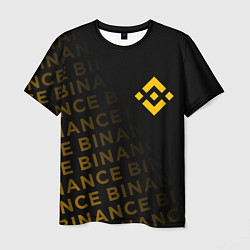 Футболка мужская BINANCE БИНАНС БАНАН, цвет: 3D-принт